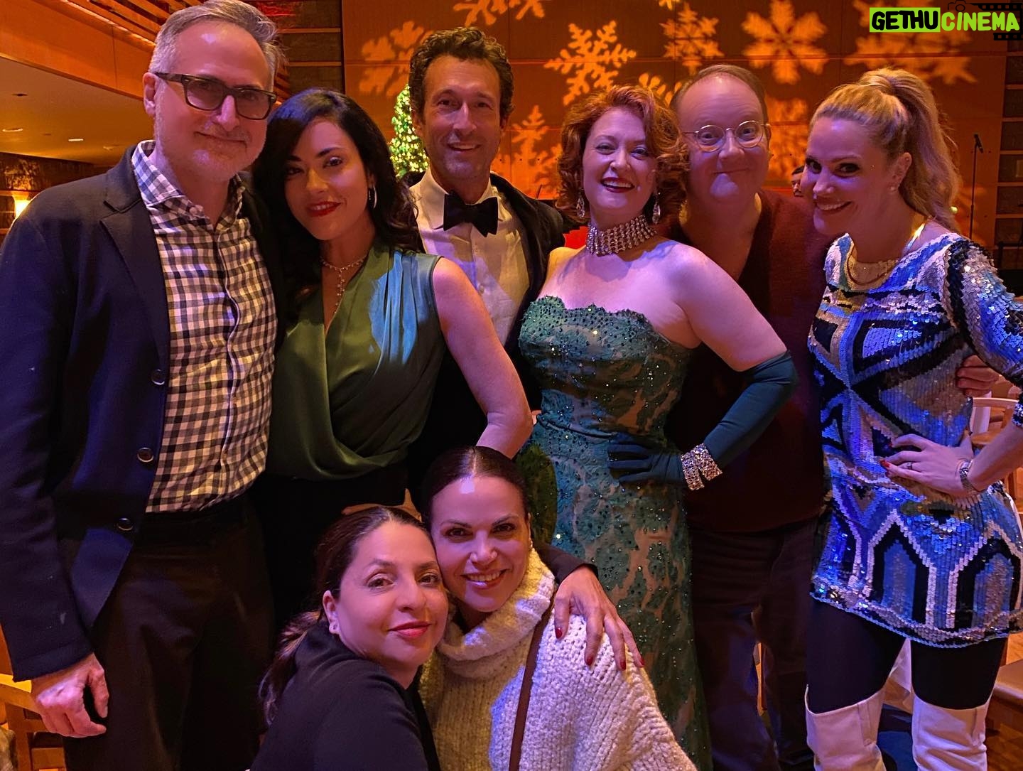 Lana Parrilla Instagram - Why Women Kill A White Christmas with the gorgeous and talented @kerryromalley at the helm! Brava Kerry! You were absolutely exquisite and inspiring tonight!!! There are no words for how much I love these ladies & gents! @allison_tolman @eileen.galindo @thejessicaphillips @janiebryant you ladies were missed tonight! However you live in our hearts so β¦β€οΈππͺ© #whatanight #whywomenkill #gardenclubladies #marccherry π #holidayseason #whitechristmas #snowflakevibes βοΈ #paramountplus #streaming #friendship #womensupportingwomen πͺ #potd