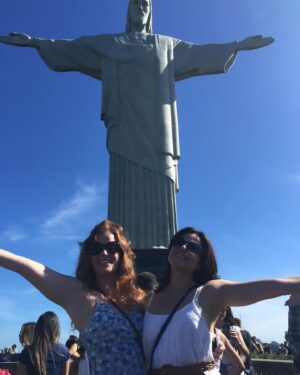 Lana Parrilla Instagram - It was written in the stars to have a lifetime of adventures with this gorgeous human and thank heavens for it! 
HAPPY BIRTHDAY MY TWISTER SISTER! 
I love you with all that I am and am so elated to be spending this whirlwind life with you! I am yours for all eternity! 
Sorry, not sorry! 🤗😘💋💚❤️ 

#birthdaygirl #rebeccamader #sisters #love #friendship #womensupoortingwomen #happybirthday #fyp #ouat #mypretties