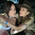 Lana Parrilla Instagram - Honouring my beautiful Goli today 🥰 The bubbles, cuddles, ups, downs, time travels, creative collaborations, apples, falafels, endless laughter, tug-a-wars, round brushes, Haiti, London, Amsterdam, NYC, Vansnooze, LaLaLand, DREAMSSSS, flood, losses, gains / wins, fried chicken, singing, huggies, holding hands and heart connection. 💞 Friendships are filled with many colors. I’m grateful for our rainbow of many and our sisterhood. I love you Gogi and am so appreciate to you for all you’ve taught me over the past 16yrs 🙏🏽 Thank you 💋 #chosenfamily #soulconnection #sisters #bff #potd 🧿