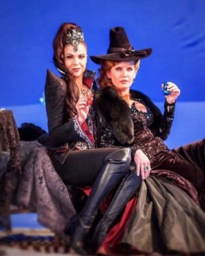 Lana Parrilla Instagram - It was written in the stars to have a lifetime of adventures with this gorgeous human and thank heavens for it! 
HAPPY BIRTHDAY MY TWISTER SISTER! 
I love you with all that I am and am so elated to be spending this whirlwind life with you! I am yours for all eternity! 
Sorry, not sorry! 🤗😘💋💚❤️ 

#birthdaygirl #rebeccamader #sisters #love #friendship #womensupoortingwomen #happybirthday #fyp #ouat #mypretties