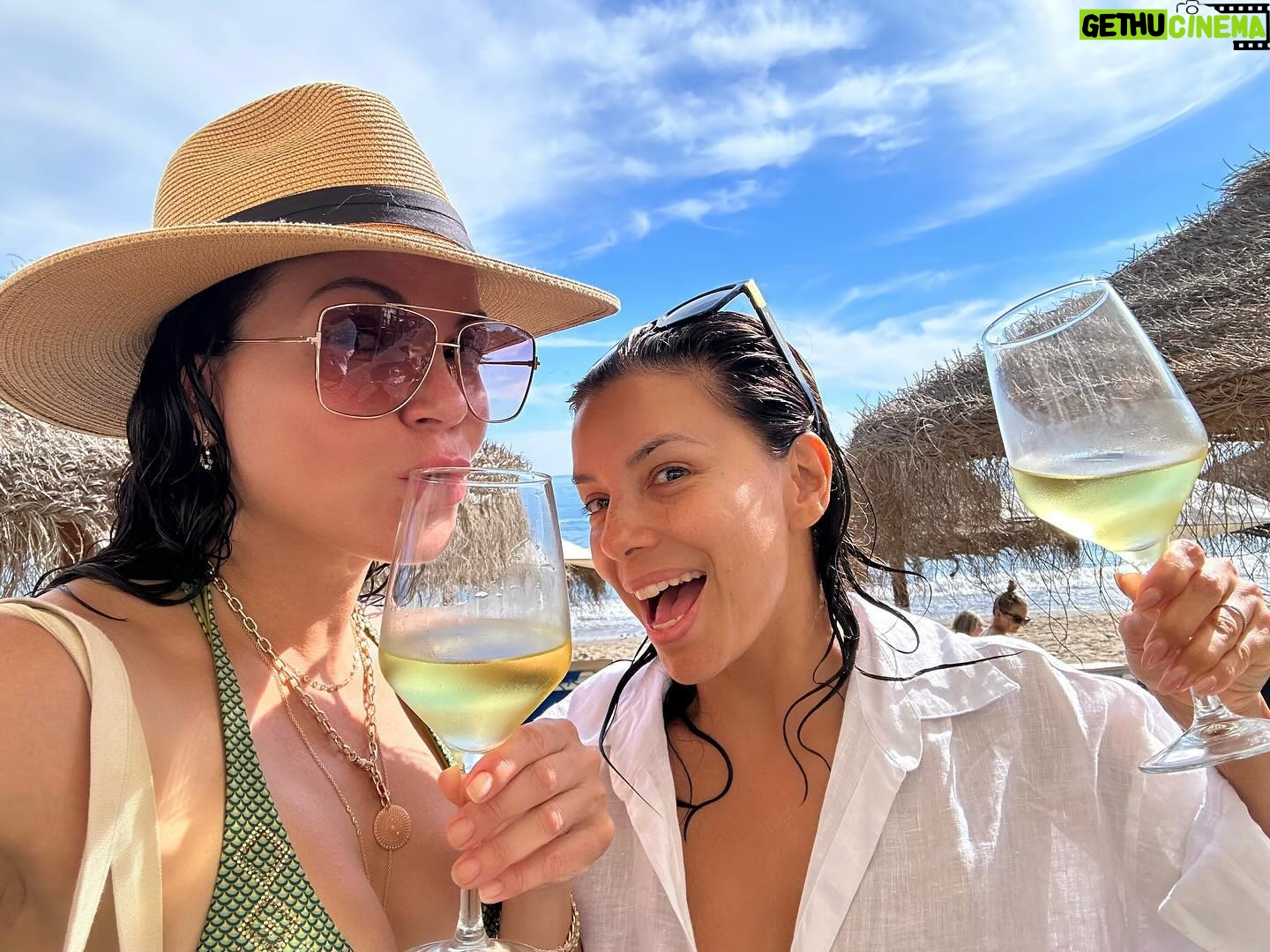 Lana Parrilla Instagram - Happiest of Birthdays to the gorgeous, amazingly gifted, most generous, kind hearted and superbly talented @evalongoria ⭐️ I love you to the moon and back, Mamita! Keep shining bright! Besos 💋💋💋💋 #happybirthday #evalongoria #friendship #sistership #blessed