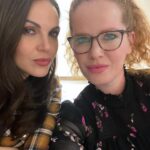 Lana Parrilla Instagram - It was written in the stars to have a lifetime of adventures with this gorgeous human and thank heavens for it! HAPPY BIRTHDAY MY TWISTER SISTER! I love you with all that I am and am so elated to be spending this whirlwind life with you! I am yours for all eternity! Sorry, not sorry! 🤗😘💋💚❤️ #birthdaygirl #rebeccamader #sisters #love #friendship #womensupoortingwomen #happybirthday #fyp #ouat #mypretties