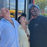 Lana Parrilla Instagram - This moment With these men 20 years later B💥town #sagaftra #sagaftrastrong #unionstrong #reunion #united #potd