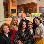 Lana Parrilla Instagram - When the best of both worlds come together! My #whywomenkill family meets #oneofthegoodones ❤️ Thank you all for showing up to support me and this production! My heart of so full! I love you all 🙏🏽💋 #womensupportingwomen #friendship #women #theatre #marccherry #potd #gratitude