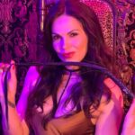 Lana Parrilla Instagram - Three reasons why I said YES to participating in @lesbophiliafilm : 1. Queer content (We need more!) 2. Work with a friend (@tennesseemartin ) 3. Get to crack a whip 💥 And it’s a wrap! Happy Pride Month 🌈💜🏳️‍🌈 #queer #queerpride #pridemonth #advocate #friendship #loveislove #potd #whipitgood #lesbophilia #MissMadam