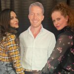 Lana Parrilla Instagram - Glad you could make it, Sean! However, ya gotta work on that personality, mate! Bit flat! #ouat #threescompany #outlawqueen #dreamteam #potd