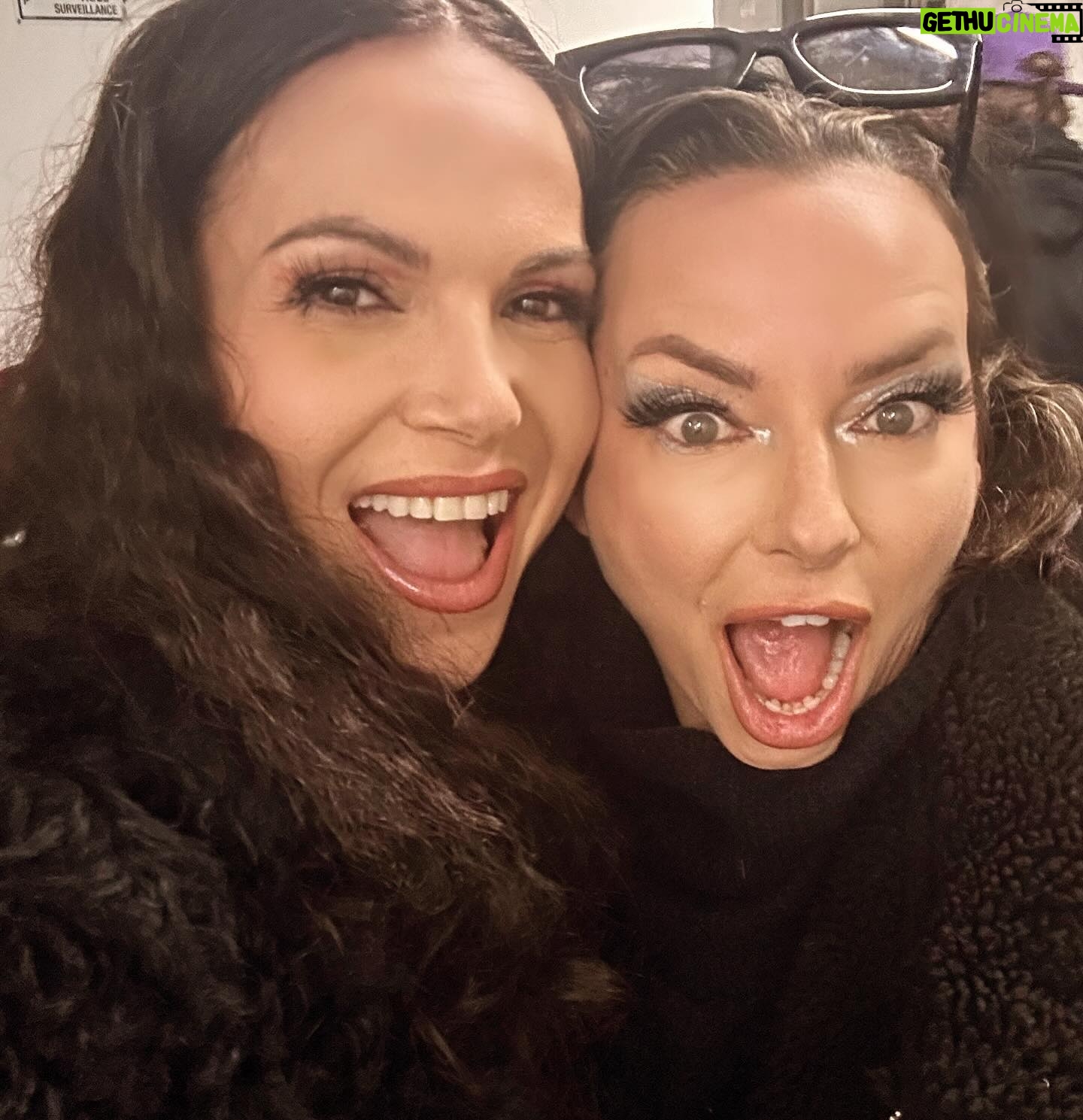 Lana Parrilla Instagram - When two QUEENS come together and play! π₯ππ₯ Download βYOUβ on @beatport today and help us rise up the charts!! Link in bio! #discohouse #music #fun #beatport #lanaparrilla #luciana #glovibes #musicvideo #dance #friendship #creativity #justsayyes #YOU #potd @thelucianacaporaso @glovibes @photobombproduction ππ½πͺ©ππ½
