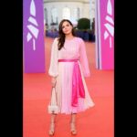 Lana Parrilla Instagram – Ooh la la! 💕
I had a fantastique time at the @deauvilleus film festival! Merci pour tout! 

 ✨🎬🇫🇷🇺🇸✨

Grazie mille @dolcegabbana for this gorgeous pink ensemble!! I absolutely love it!! #coloroftheseason 💕

And thank you to @viviankerr @albinokid1026 @rachelstander and the entire @scrapthefilm team for welcoming me into this family! It’s been a blast celebrating with you all in Deauville! Félicitations 🍾 

#indiefilm #filmfestival #deauville #france #scrapthemovie #family #glam #dolcegabbana #pinkdress 
#deauvillefilmfestival #redcarpet 

Stylist: @marjanmalakpour 
Makeup: @mehdirguiba 
Hair: @alexlagardere