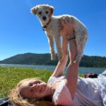 Lana Parrilla Instagram - This woman The smiles On this day With these pups 5hrs Summer 2023 ✅ We did it! Photo credits: @laraporzak & me #friendship #dna #besties #puppylove #summervibes #itsawrap