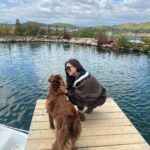 Lana Parrilla Instagram - Quality time with my baby Angel Lola ❤️ #potd