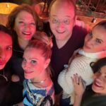 Lana Parrilla Instagram - Why Women Kill A White Christmas with the gorgeous and talented @kerryromalley at the helm! Brava Kerry! You were absolutely exquisite and inspiring tonight!!! There are no words for how much I love these ladies & gents! @allison_tolman @eileen.galindo @thejessicaphillips @janiebryant you ladies were missed tonight! However you live in our hearts so …❤️💃🪩 #whatanight #whywomenkill #gardenclubladies #marccherry 🍒 #holidayseason #whitechristmas #snowflakevibes ❄️ #paramountplus #streaming #friendship #womensupportingwomen 💪 #potd