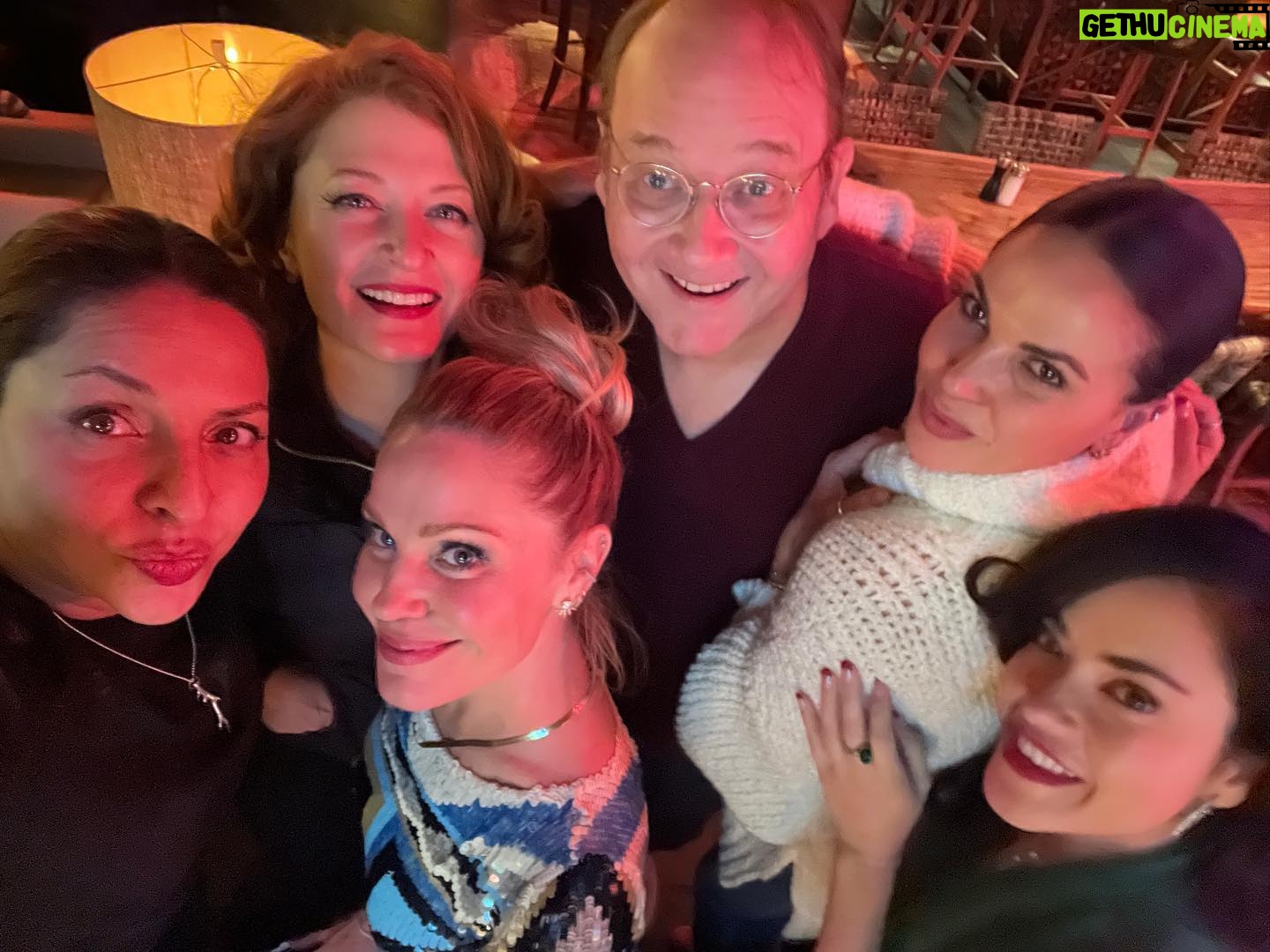 Lana Parrilla Instagram - Why Women Kill A White Christmas with the gorgeous and talented @kerryromalley at the helm! Brava Kerry! You were absolutely exquisite and inspiring tonight!!! There are no words for how much I love these ladies & gents! @allison_tolman @eileen.galindo @thejessicaphillips @janiebryant you ladies were missed tonight! However you live in our hearts so β¦β€οΈππͺ© #whatanight #whywomenkill #gardenclubladies #marccherry π #holidayseason #whitechristmas #snowflakevibes βοΈ #paramountplus #streaming #friendship #womensupportingwomen πͺ #potd