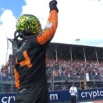 Lando Norris Instagram - That first win feeling 🤩☝🏻 #F1 #Formula1 #MiamiGP