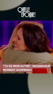 Lara Fabian Instagram - ✨ Dans une actualité lourde et obscure, un petit moment de douceur en ce dimanche avec le duo formé hier par @charlottedhenaux et @larafabianofficial sur « Tu es mon autre », suivi des yeux et du cœur par @zoeclauzure ✨ ❤️ #QuelleEpoque @france.tv @leasalameoff