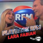 Lara Fabian Instagram – 🎤 @patangeli a fait son #PlaybackRFM avec @larafabianofficial sur le single « Ta peine » que vous entendez régulièrement sur RFM !
–
⏮️ Retrouvez l’intégralité de son interview et son live sur la page Facebook et la chaîne YouTube RFM !
#1620RFM #RFM #Radio #OnAir #Music #Musique #PlaybackRFM #PatAngeli #LaraFabian #Playback #Humour #TaPeine #MeilleurDeLaMusique #France