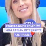 Lara Fabian Instagram – ➡️ La chanteuse @larafabianofficial était l’invitée de Culture médias ce mercredi 14 février 💘

@tomisle @anissahaddadi 

[Lara Fabian, Live, Amour]