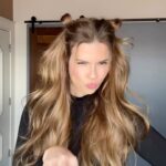 Larissa Gacemer Instagram - Bir saç yapayım dedim 🧸☺️