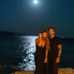 Larissa Gacemer Instagram – Nasıl güzel bir gece seninle ❤️ @gacemerburak #fullmoon #love