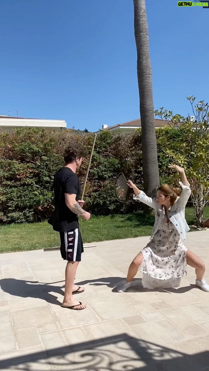 Larissa Gacemer Instagram - @gacemerburak artΔ±k bana Kung Fu filimler izlemeye yasaklayacak πππππππ