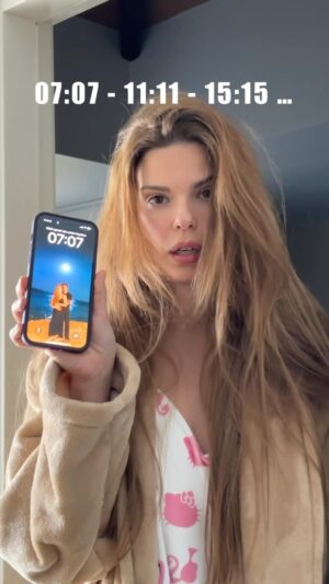 Larissa Gacemer Instagram - Bu saatler hep denk gelir mi ya… 😅 Size de denk geliyor mu bu saatler ?