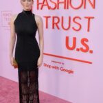Larsen Thompson Instagram - @fashiontrustus awards ceremony in @khaite_ny🖤 A privilege to celebrate an organization dedicated to supporting emerging US fashion designers! Congratulations to my friend @harbison.studio & all of this years finalists #FTUS2024 ✨