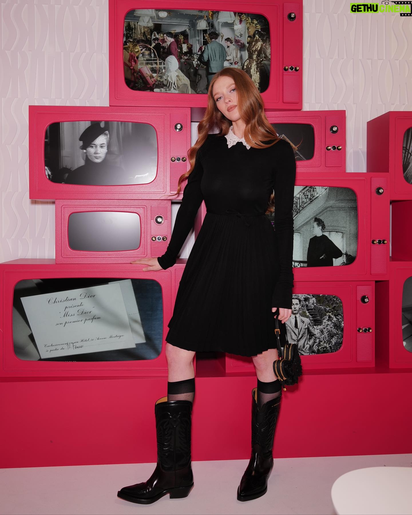 Larsen Thompson Instagram - Always a pleasure, miss @diorđź’–