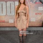 Larsen Thompson Instagram - Thank you @netflix for having me to the premiere of @rebelmoon, incredible work by #ZackSnyder ❤️ It was such a joy getting to bring my lil bro to his first premiere, we had the best time!!! Wearing: @gucci by Tom Ford & @sergiorossi