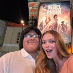 Larsen Thompson Instagram - Thank you @netflix for having me to the premiere of @rebelmoon, incredible work by #ZackSnyder ❤️ It was such a joy getting to bring my lil bro to his first premiere, we had the best time!!! Wearing: @gucci by Tom Ford & @sergiorossi