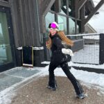 Larsen Thompson Instagram - adventures in Aspen❄️☃️🤍