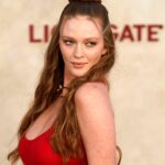 Larsen Thompson Instagram - @thehungergames the Ballad of Songbirds & Snakes premiere…One of my favorite series of all time! Thank you @peter_dundas for bringing “girl on fire” to life❤️‍🔥 thank you to my glam team @armanibeauty @cedricjolivet and @rachellitahair!!!