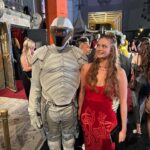 Larsen Thompson Instagram - @thehungergames the Ballad of Songbirds & Snakes premiere…One of my favorite series of all time! Thank you @peter_dundas for bringing “girl on fire” to life❤️‍🔥 thank you to my glam team @armanibeauty @cedricjolivet and @rachellitahair!!!