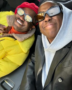 Lashana Lynch Instagram - My brother for life @damola2000 🫂🫶🏾