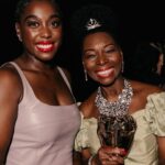 Lashana Lynch Instagram – “I was told to shut up or I would never work again.” Baroness Floella Benjamin. Thank you for the best advice backstage. Your words were as aligned as our rogue lips 💋🙏🏾✨