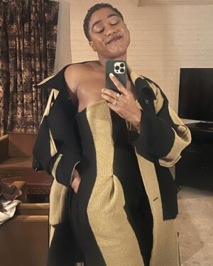 Lashana Lynch Instagram - The very delicate dance between work and life