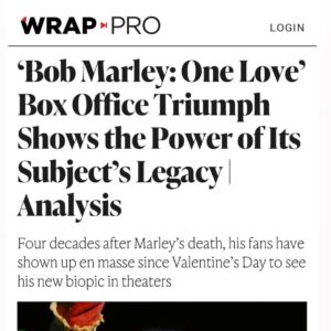 Lashana Lynch Instagram - No. 1 at the box office! And your reviews are making me feel some type of way. Proud and thankful for all the love for @onelovemovie. A movie for the people 🖤💛💚