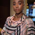Lashana Lynch Instagram - A luxury moment with @louisvuitton. Thank you for having us @nicolasghesquiere and congrats on a stunning show!