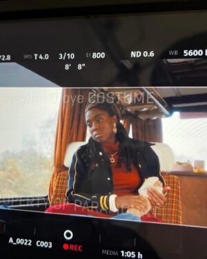 Lashana Lynch Instagram - A bit of @onelovemovie behind the scenes