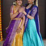 Lasya Manjunath Instagram - Tag your sister ❤️😍 @lasyamanjunath Outfits @pari.designers_ Vc @happy_portraits_photography Mua themakeupshapes #nanipinky #ramyasreecheela