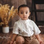 Lasya Manjunath Instagram - “You are Growing Up so Fast ! Chitti Thandri “ Monne puttinattundhi appude 1 year avuthunda anipisthundi. 7/03/2023 You are our little “Miracle”😍❤️ Beautiful clicks by @tinytotsstudio