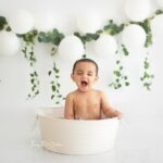 Lasya Manjunath Instagram - Our Naughty Munnu Turn’s 1 on 7/03/2024 Our cutest Naughty fellow @its.memunnu Thankyou so much @tinytotsstudio 📸