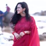 Lasya Manjunath Instagram - ❤️ Saree : @pari.designers_ 📸 : @koushiks_photography_