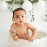 Lasya Manjunath Instagram - Our Naughty Munnu Turn’s 1 on 7/03/2024 Our cutest Naughty fellow @its.memunnu Thankyou so much @tinytotsstudio 📸