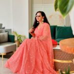 Lasya Manjunath Instagram – I’m nicer when I like my outfit 😘

Outfit : @pari.designers_