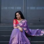 Lasya Manjunath Instagram – “ I can’t go back and change the beginning, but I can start where Iam and change the ending.”

Saree : @pari.designers_ 
📸: @happy_portraits_photography 
Location : @rasaliving.in