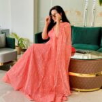 Lasya Manjunath Instagram – I’m nicer when I like my outfit 😘

Outfit : @pari.designers_