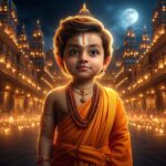 Lasya Manjunath Instagram - Junnu 🧡 Chinni Ramayya 😍🥰🧡 entha muddhuga unnado kadha Jai Shri Ram Thankyou @manwithai 😍🥰🧡