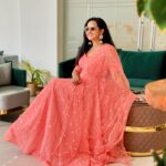 Lasya Manjunath Instagram – I’m nicer when I like my outfit 😘

Outfit : @pari.designers_