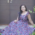 Lasya Manjunath Instagram – Summer vibes in @pari.designers_ 
Loving this outfit ❤️😍🤗