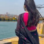 Lasya Manjunath Instagram – 🖤🩷
@pari.designers_