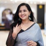 Lasya Manjunath Instagram - Black magic 🖤 ✨💫🤩 Saree : @pari.designers_